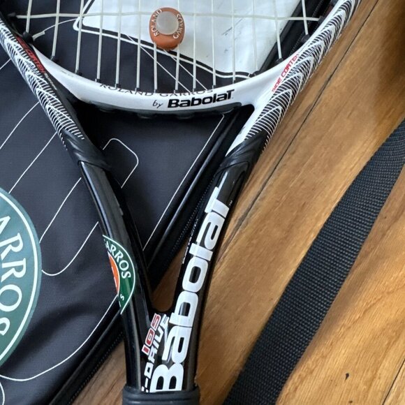 Babolat Roland Garros C-Drive 105 French Open Tennis Racquet 4 1/4 With Case - Picture 4 of 16
